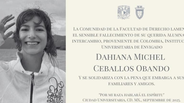 confirma UNAM fallecimiento Dahiana Michel.jpg