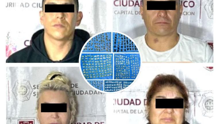 De acuerdo con la información recabada, los detenidos presuntamente forman parte de una célula delictiva dedicada a la compra, venta, elaboración y distribución de droga