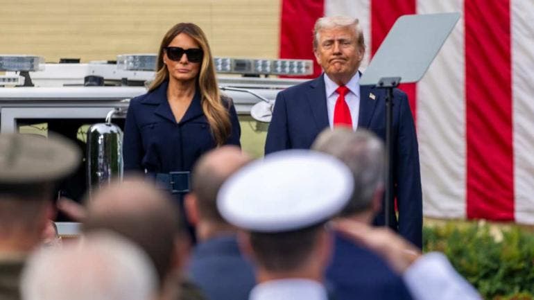 Donald Trump y Melania Trump