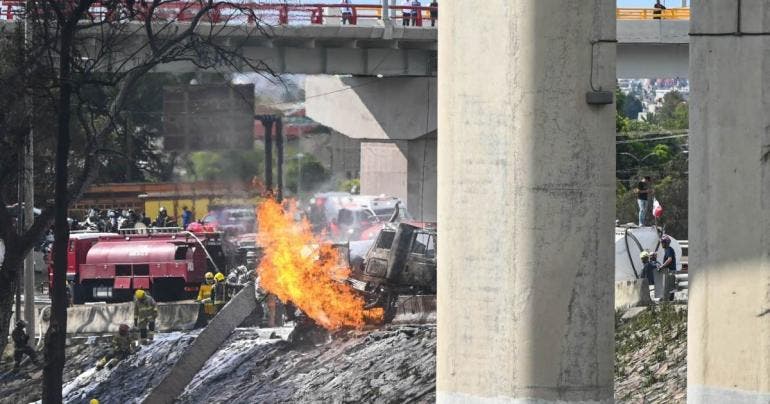 Explosión en Iztapalapa
