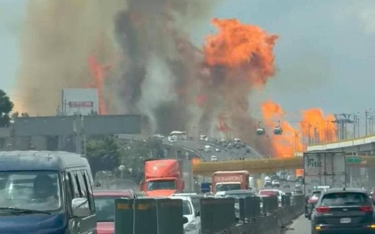 explosión pipa