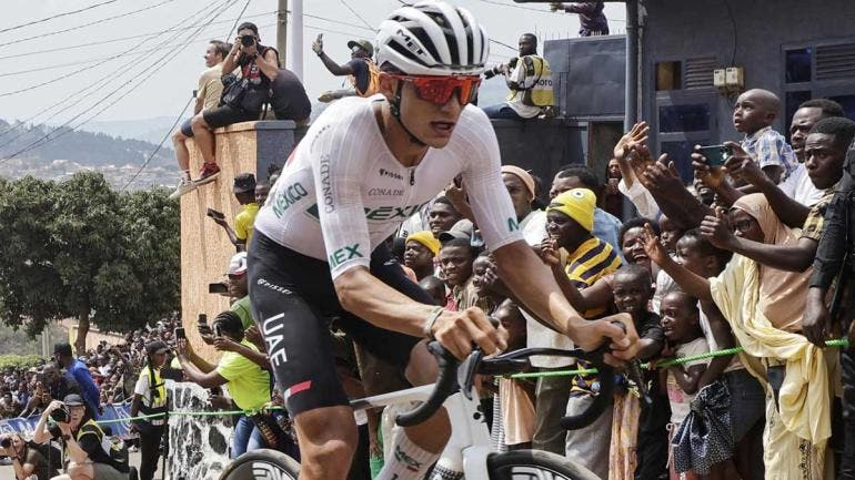 El ciclista mexicano Isaac del Toro