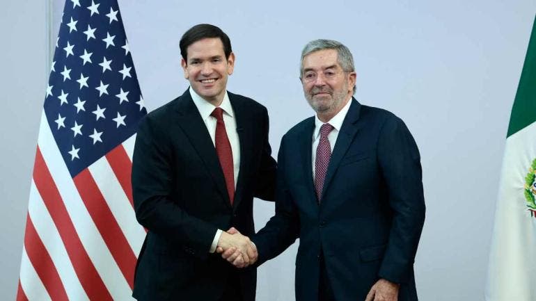 Juan Ramón de la Fuente y Marco Rubio