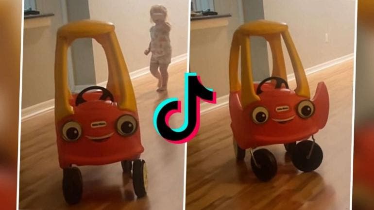 Mujer graba momento “paranormal” cuando un juguete de su hijo se movió solo