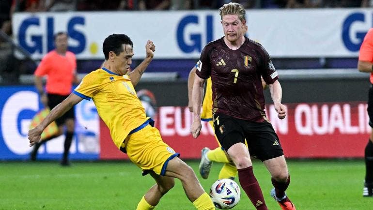 Kevin De Bruyne lidera a Bélgica con un doblete histórico 