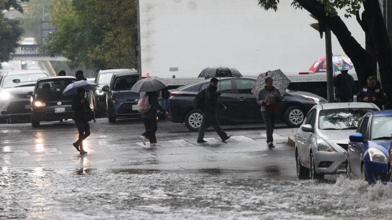El volumen de lluvia acumulada en la ciudad fue de 5 millones de metros cúbicos