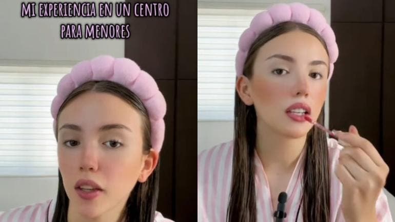 La influencer contó cómo fue su vida durante su breve reclusión