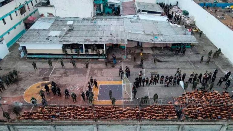Motín en prisión de Ecuador