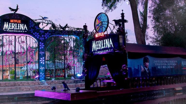 Trajinera en xochimilco