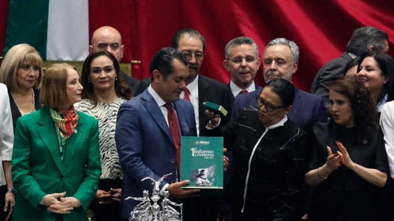 Rosa Icela Rodríguez en la Cámara de Diputados
