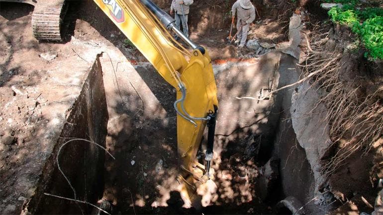 Socavón en Cuautitlán Izcalli