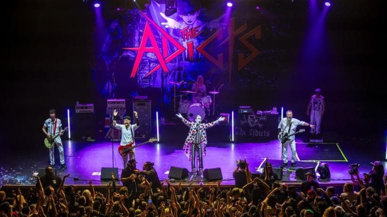 THE ADICTS CONCIERTO MEXICO