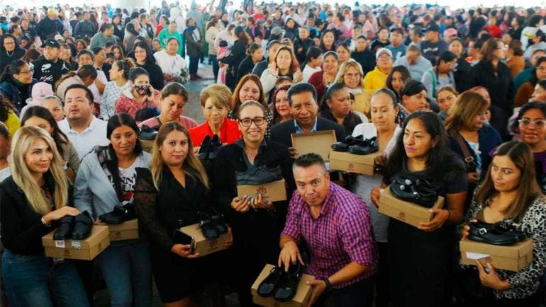Arranca programa Zapatón, Pisando Seguros en Ecatepec