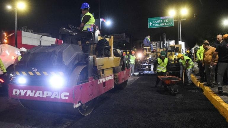 En la primera etapa se intervienen avenidas Constituyentes y Paseo de la Reforma, donde se repavimentarán más de 89 mil metros cuadrados.