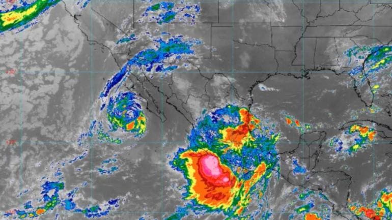 Depresión tropical Diecisiete-E