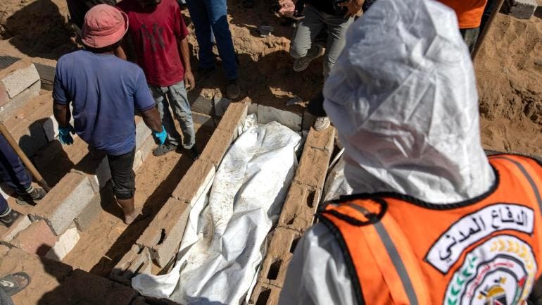 Gaza bodies