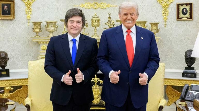 Milei y Trump
