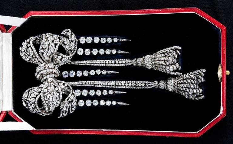 Imagen facilitada del broche de la emperatriz Eugenia 