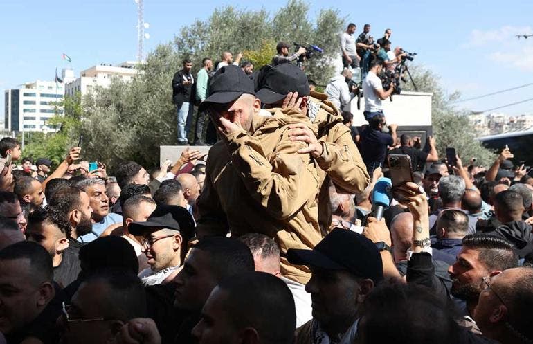 Casi 2,000 prisioneros palestinos son liberados por Israel en Gaza y Cisjordania (Foto EFE)
