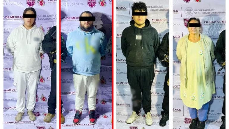 se confirmó que el detenido identificado como “Mamá” cuenta con un antecedente en el Sistema Penitenciario de la Ciudad de México por delitos contra la salud.