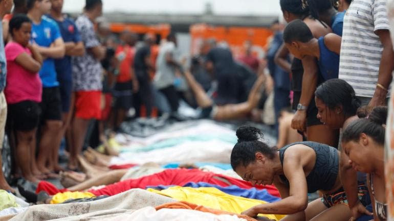 Megaoperación policial en Río de Janeiro