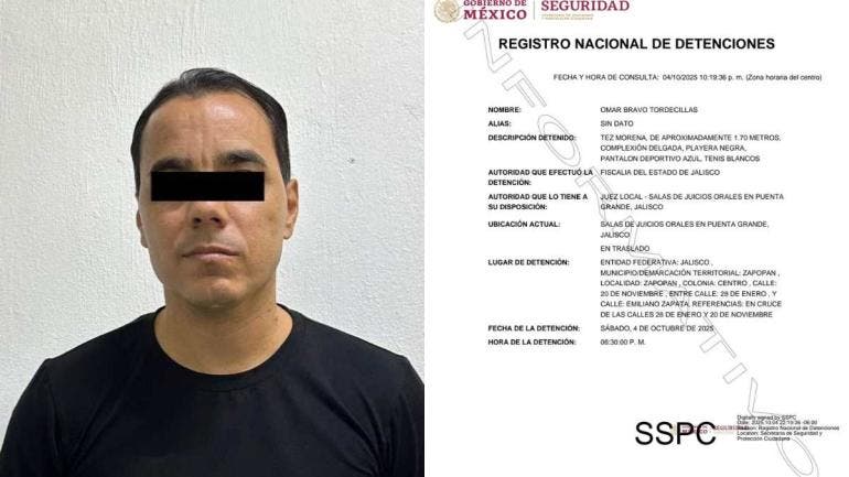 Omar “N”, exfutbolista del Club Deportivo Guadalajara, fue detenido por el delito de abuso sexual agravado