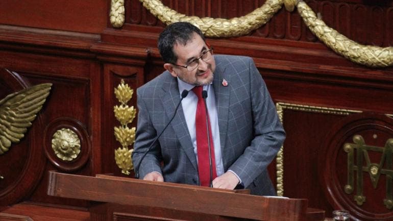 En materia de Derechos Humanos, destacó la labor del Gabinete de Búsqueda de Personas, que ha sostenido 150 sesiones y duplicado el presupuesto de la Comisión de Búsqueda.