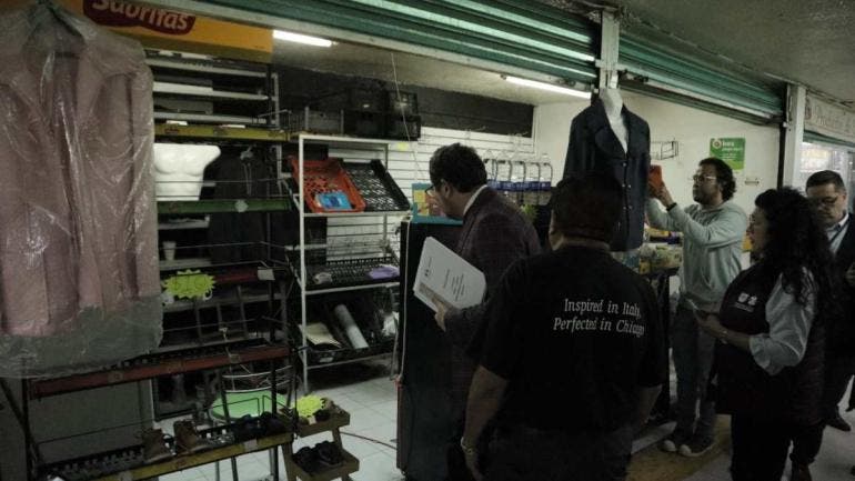 Los comerciantes entregaron de forma voluntaria sus espacios
