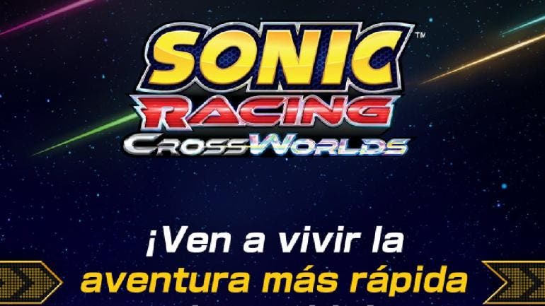 Evento gratuito Sonic Racing en CDMX