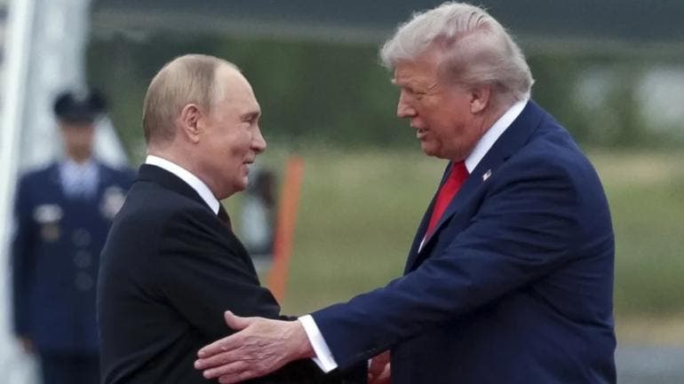 Vladímir Putin y Donald Trump