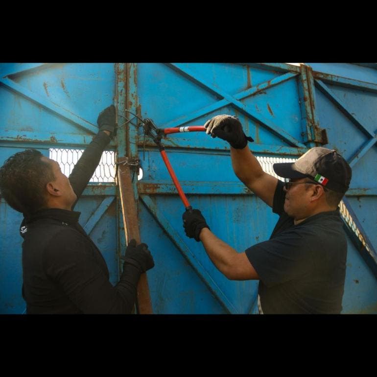 Blindan Palacio Nacional 