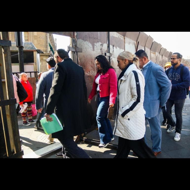 Blindan Palacio Nacional 