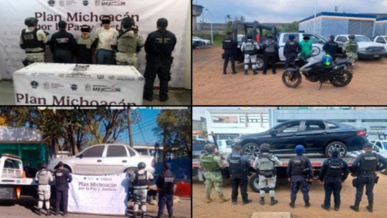 Detenciones Plan Michoacán 