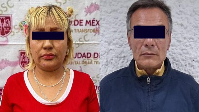 La mujer detenida estaría relacionada con un grupo criminal 