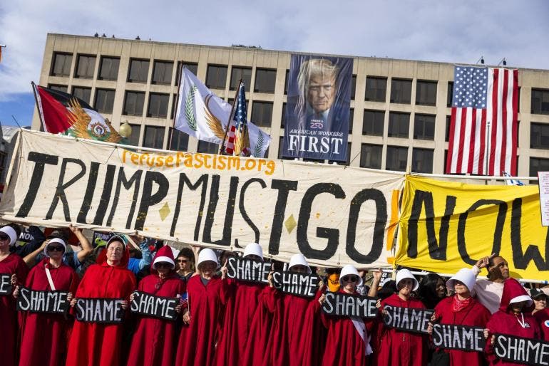 Manifestación en Washington