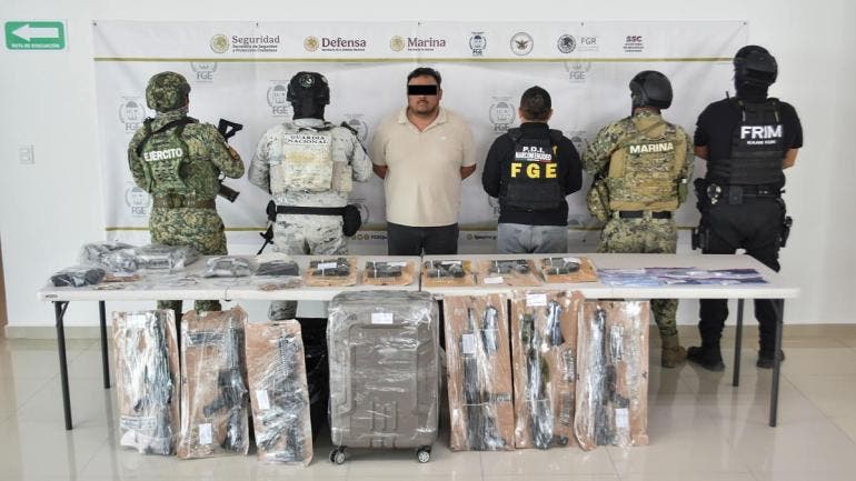 ‘El Rayo’, presunto líder del CJNG en Playa del Carmen