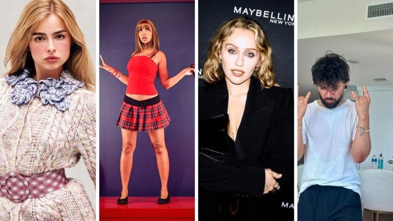 Un año histórico para el pop femenino: Gaga, Miley, PinkPantheress y Addison Rae compiten por Oro