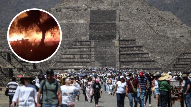 El fuego consumió únicamente pastizal seco, sin que se registraran daños materiales ni afectaciones humanas.