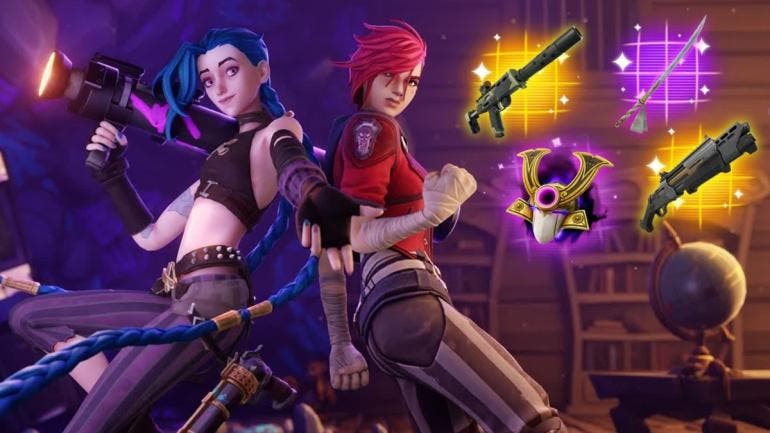 Jinx and Vi Fortnite