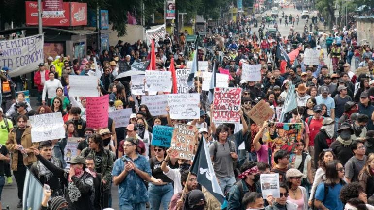. Se espera una manifestación mayor el próximo 15 de noviembre.