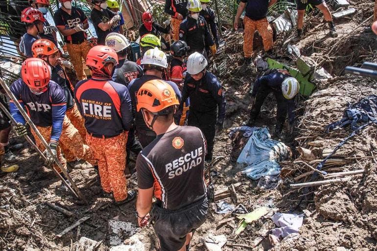 Devastación total en Filipinas por el tifón Kalmaegi (Fotos EFE)