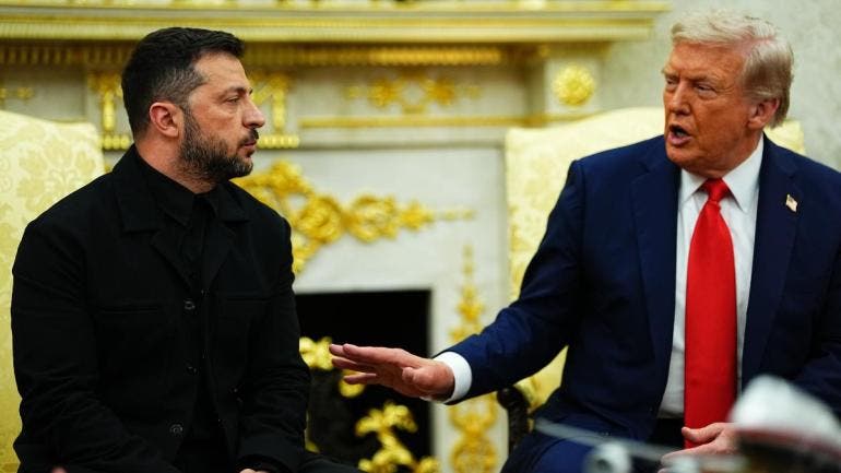 Trump y Zelenski