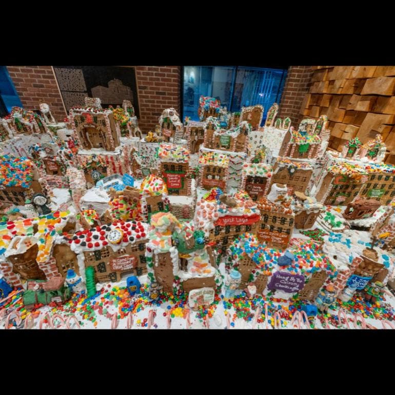 El pueblo de galleta de jengibre más grande del mundo