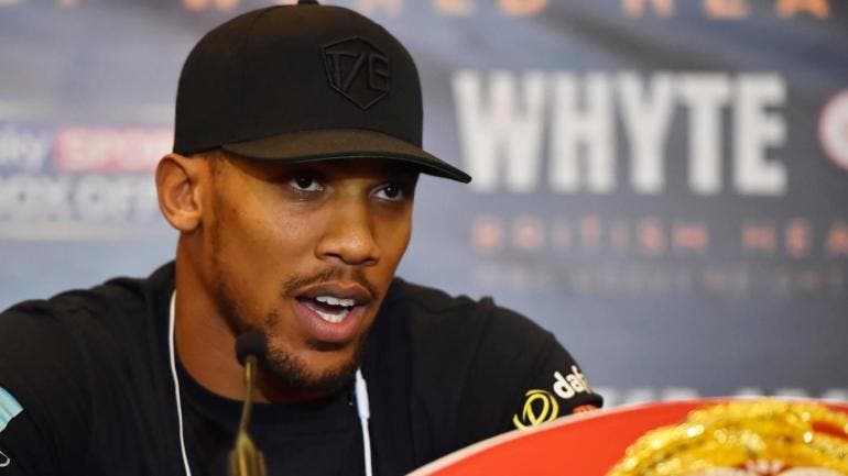 Anthony Joshua sobrevive a fatal accidente automovilístico 