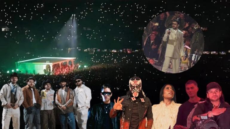 BAD BUNNY GRUPO FRONTERA PENTA DUA LIPA