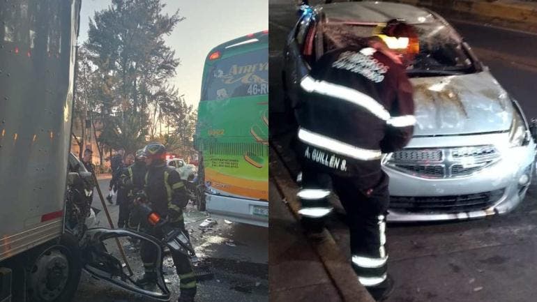 Las autoridades reiteraron el llamado a conducir con precaución y a reportar cualquier emergencia a los números oficiales.