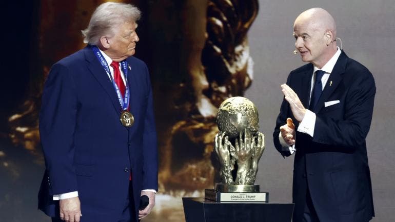 Donald Trump y Gianni Infantino