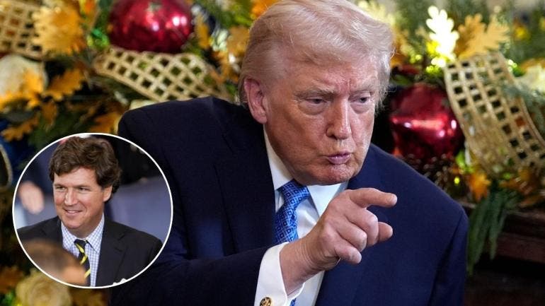 Donald Trump y Tucker Carlson