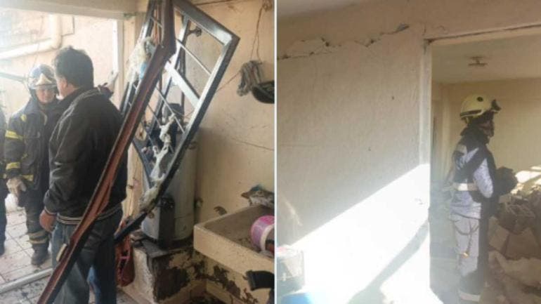 Explosión por acumulación de gas en un inmueble de la colonia El Tanque, Magdalena Contreras
