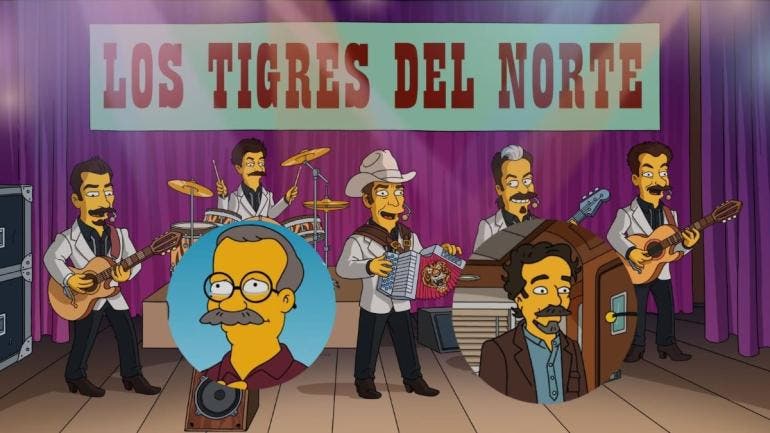 LOS SIMPSON TIGRES DEL NORTE HUMBERTO VELEZ IÑARRITU